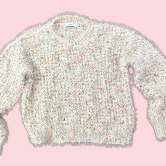 Lush Textured Cream Sweater - Picture 1 of 4